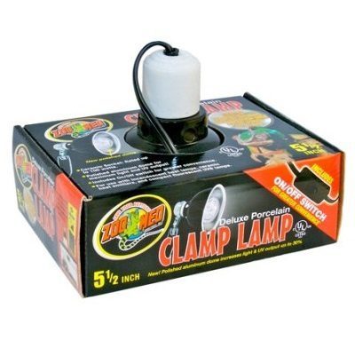 Zoo med Deluxe Porcelain Clamp Lamp 14cm max 100W