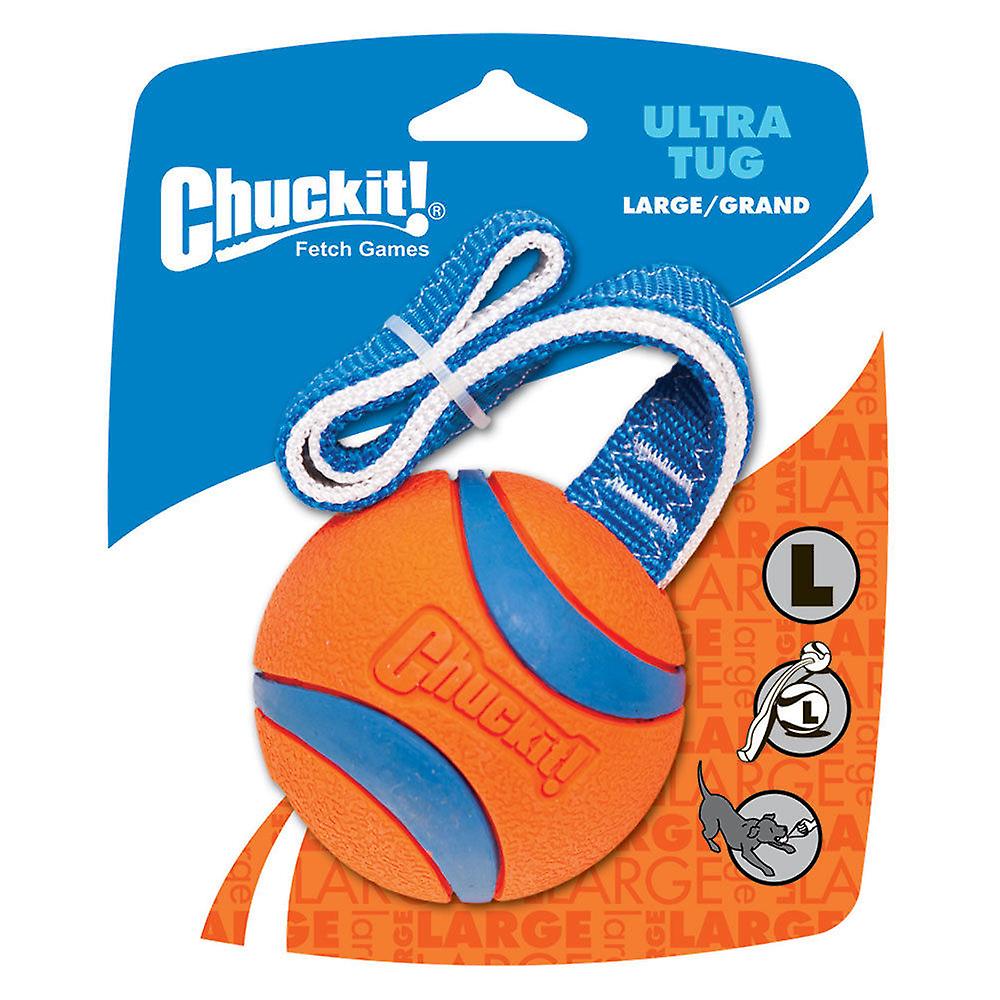 Chuckit! Ultra ball med solid reim-håndtak - Large