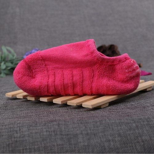 Sport Ankelsokk Terry Sole - Rose Madder