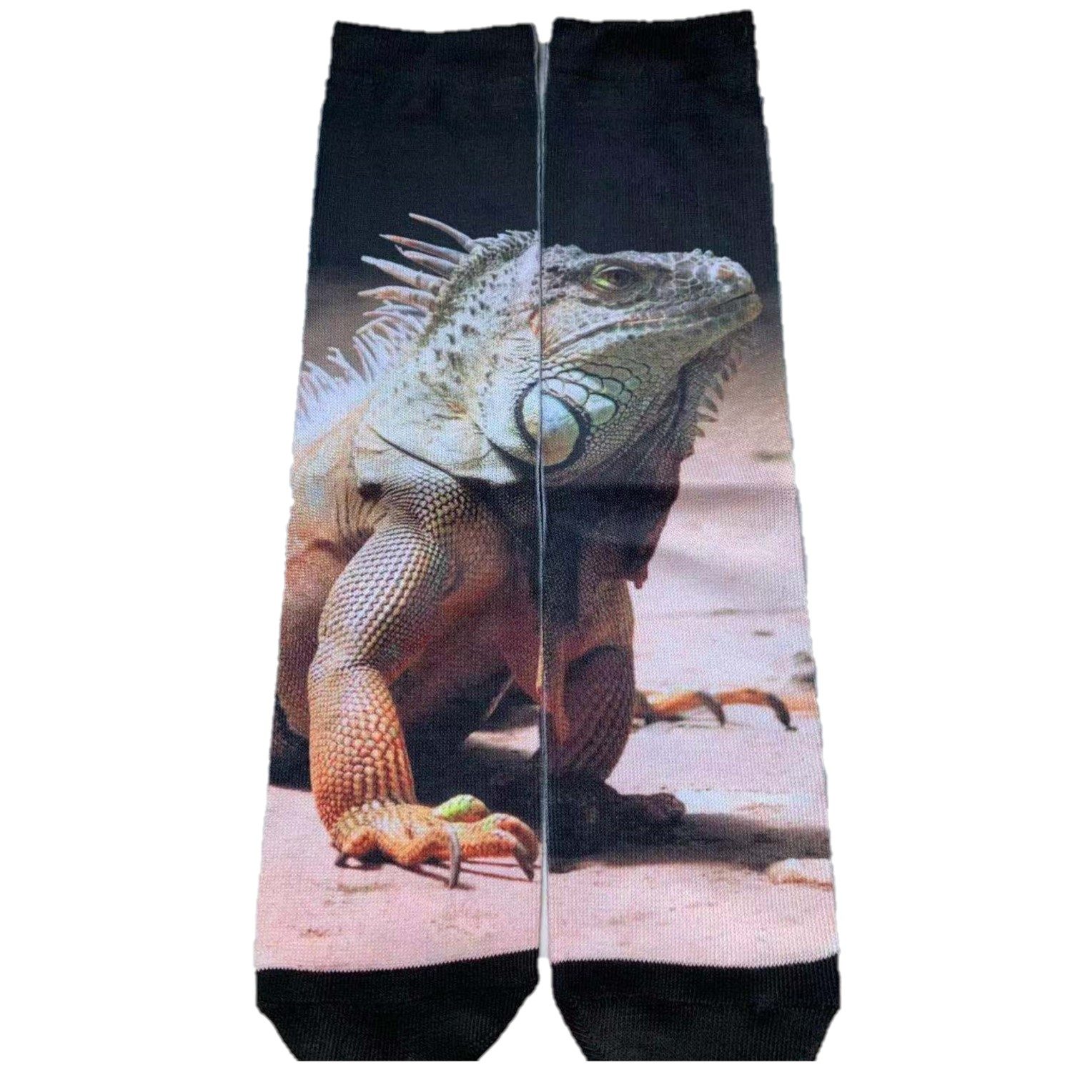 Reptil unisex 3D print sokker onesize - modell7