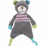 trixie junior puppy toy bear bamseleke valp