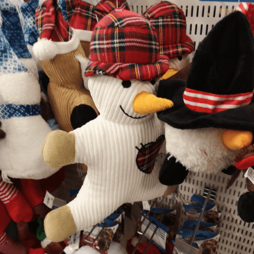 Xmas julemann-snømann hundeleke