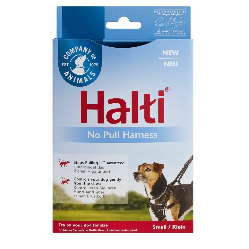 Halti Anti-trekksele No Pull -2antitrekkfunksjoner hund - S 22-36cm