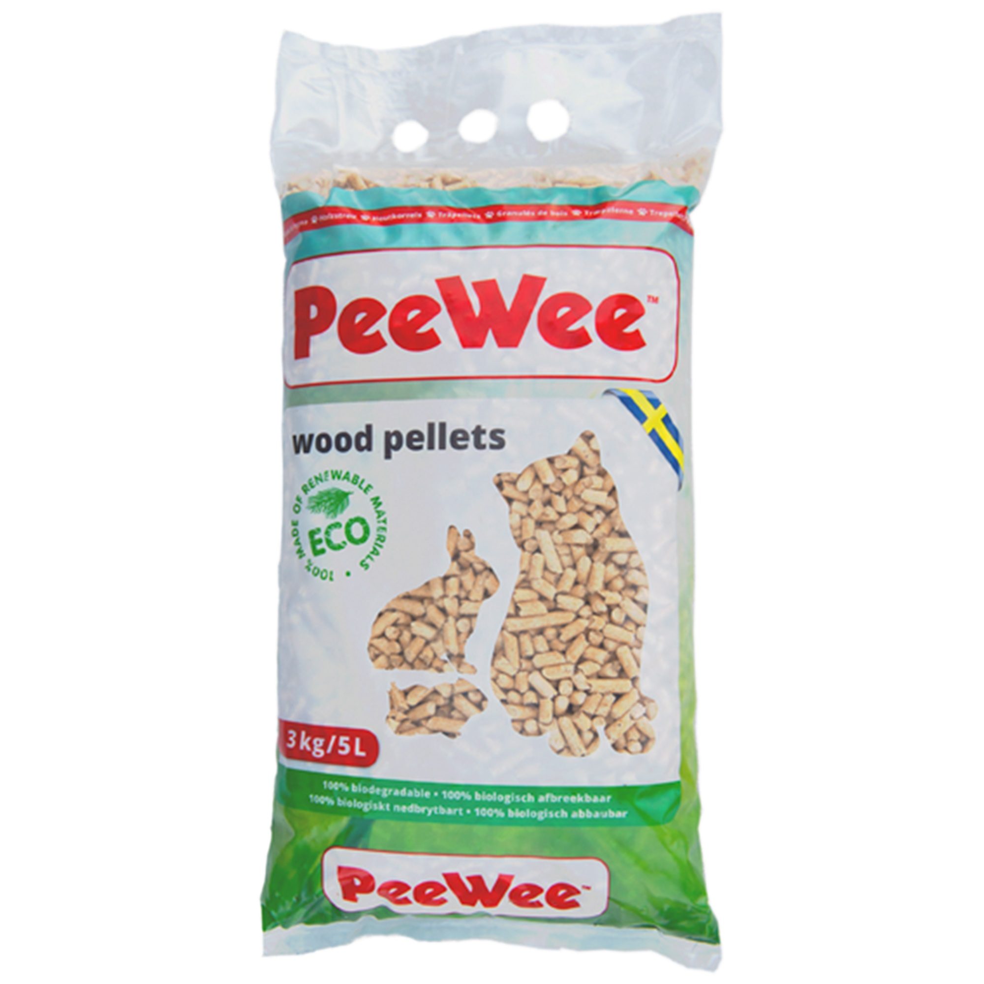 PeeWee Trepellets Eco - 5liter-3kg