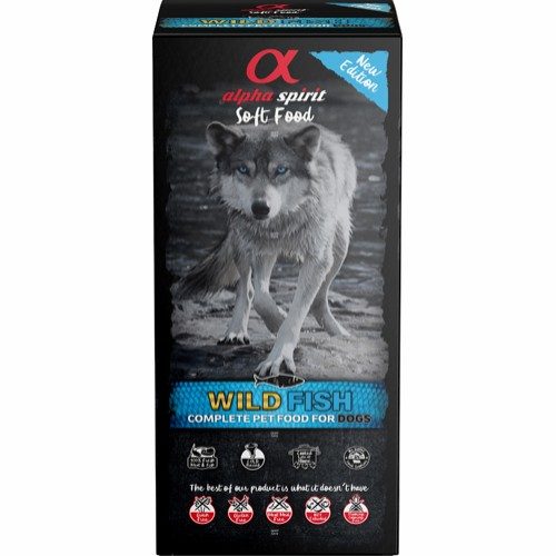 Alpha Spirit Semi-Moist Only Fish Komplettfôr / Godbiter 3 kg / 9 kg - 9kg