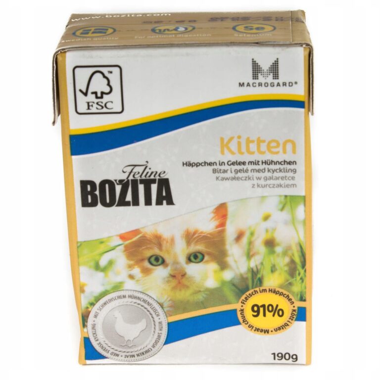 Bozita Feline Kitten 190gr Biter i gele