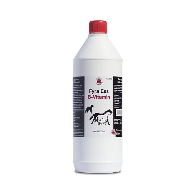 Fyra Ess B-Vitamin- 4 flaskestørrelser - 1 liter