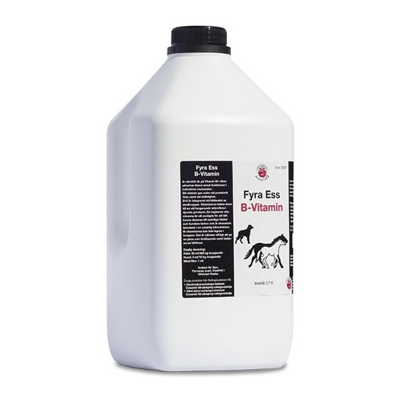 Fyra Ess B-Vitamin- 4 flaskestørrelser - 2-7 liter