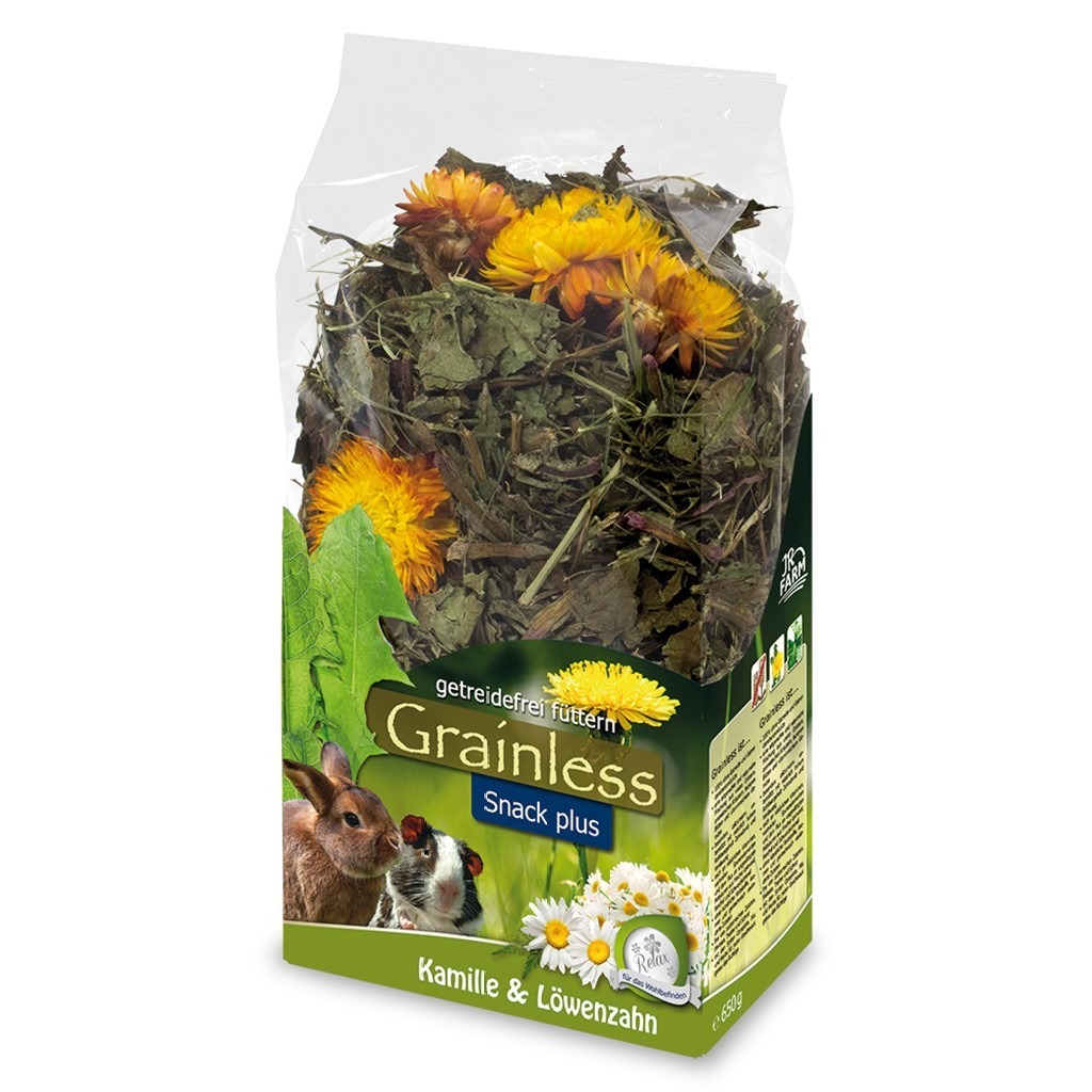 JR Farm grainless plus - KAMOMILL& MASKROS 100GR