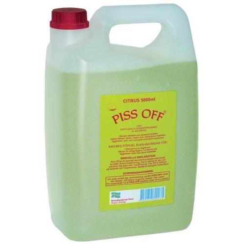 PISS OFF! Luktfjerningsspray - Sitron - 5ltr