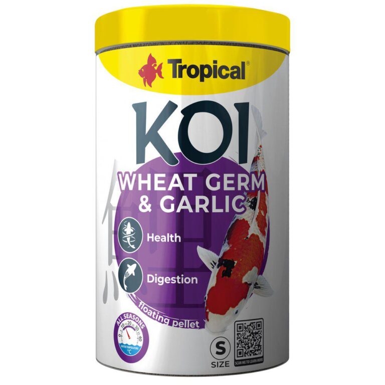 Tropical Koi Wheat Germ & Garlic Pellet Size S 1000ml