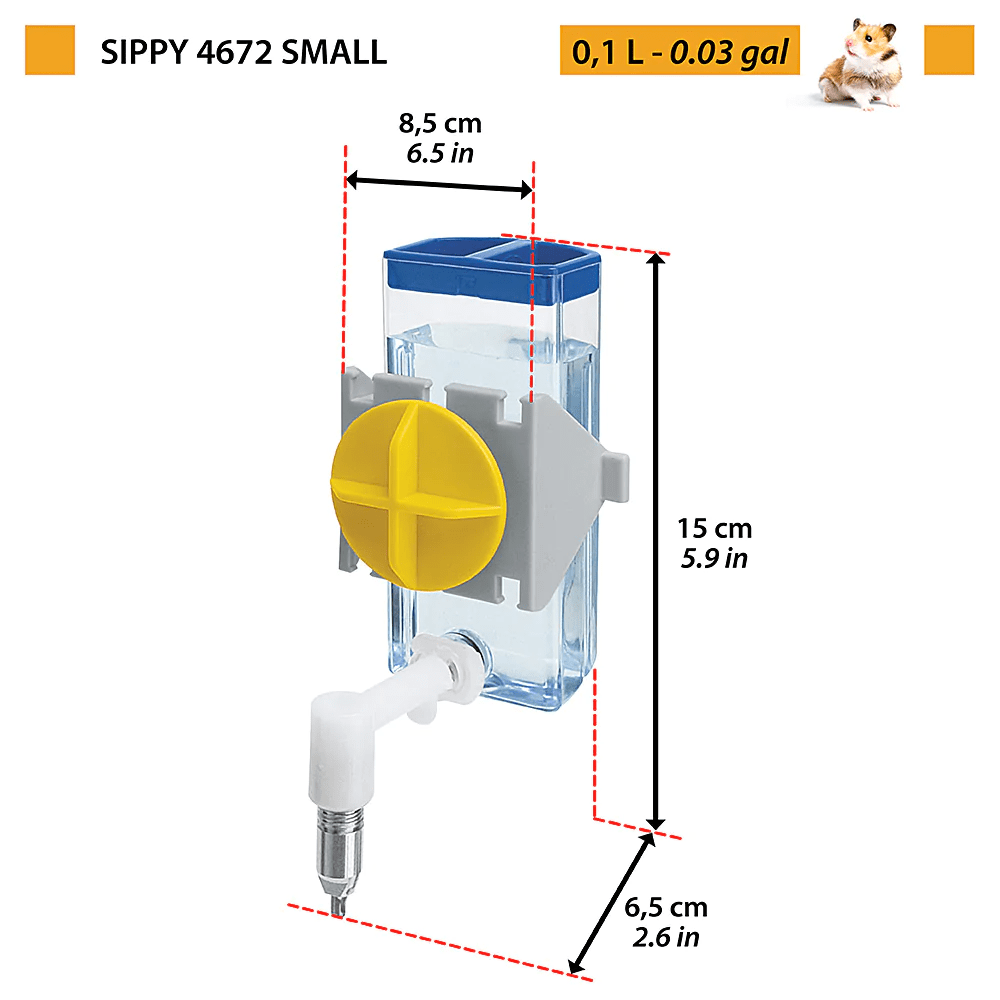 Vannflaske Sippy - Small