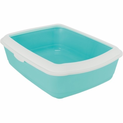 Kattetoalett med kant 47x37x15 cm - Mint