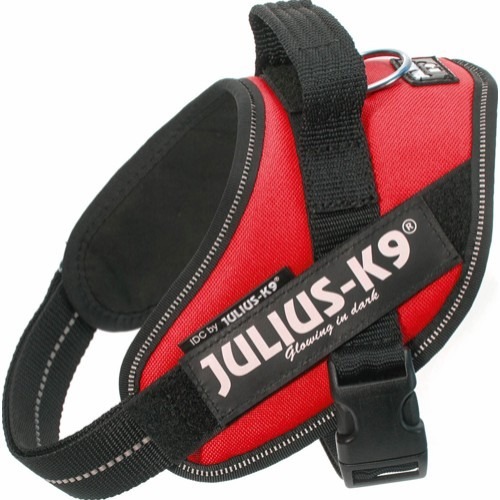 Julius K9 hundesele - Rød - Mini