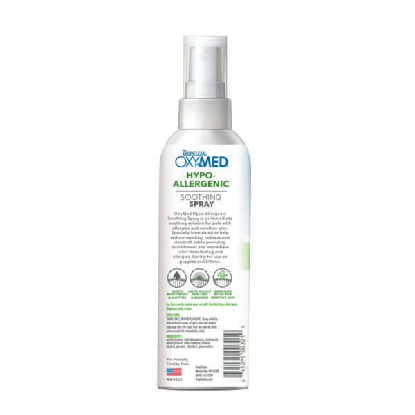 Tropiclean OxyMed Hypoallergenisk spray