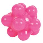 4pk gummiballer med dupper ø 3,3cm