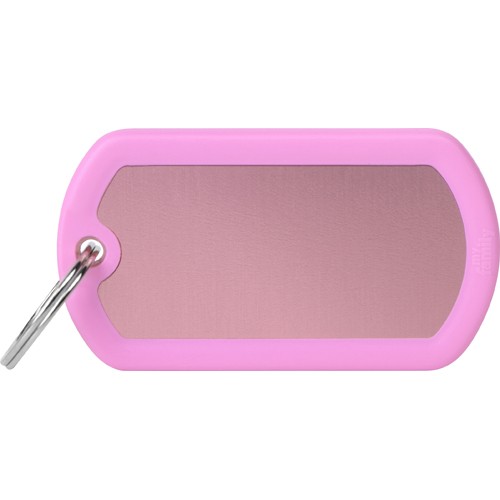Myfamily Hushtag Militær ID tag - Rosa