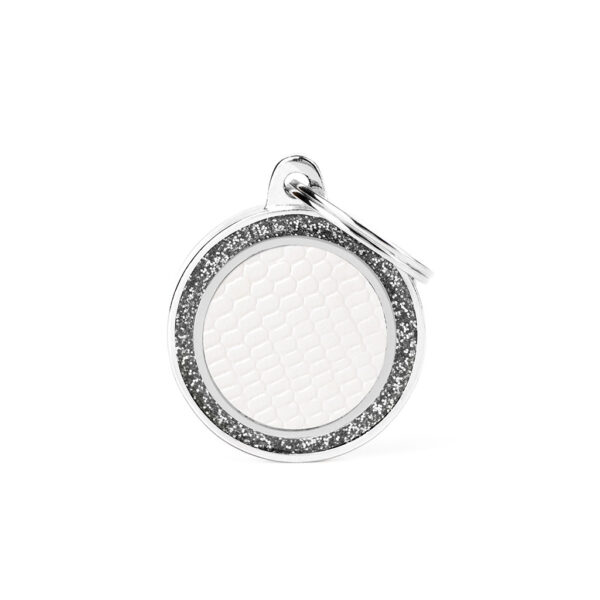 Myfamily Shine Circle Saint Tropez ID tag