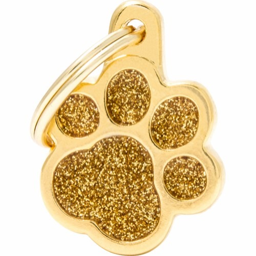 Myfamily Shine Pote Glitter ID Tag - Gull - 20x20 mm