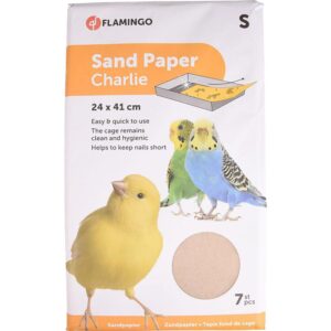 Sandpapir til fuglebur