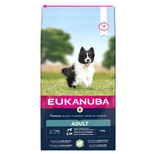 Eukanuba Adult Small & Medium Breed Lamb & Rice