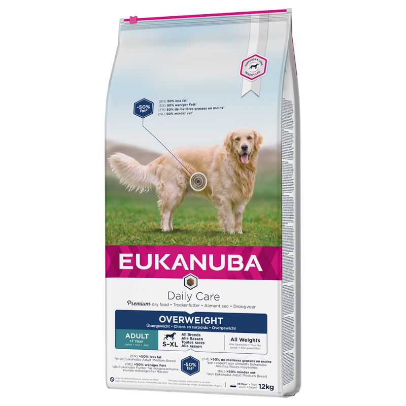 Eukanuba Daily Care Adult Overweight All Breeds - 2,3kg