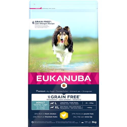 Eukanuba Grain Free Adult Large & Extra Large Breed Chicken