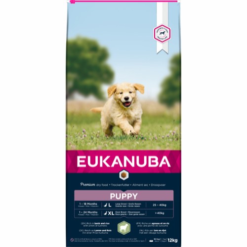 Eukanuba Puppy Large Breed Lam & Ris