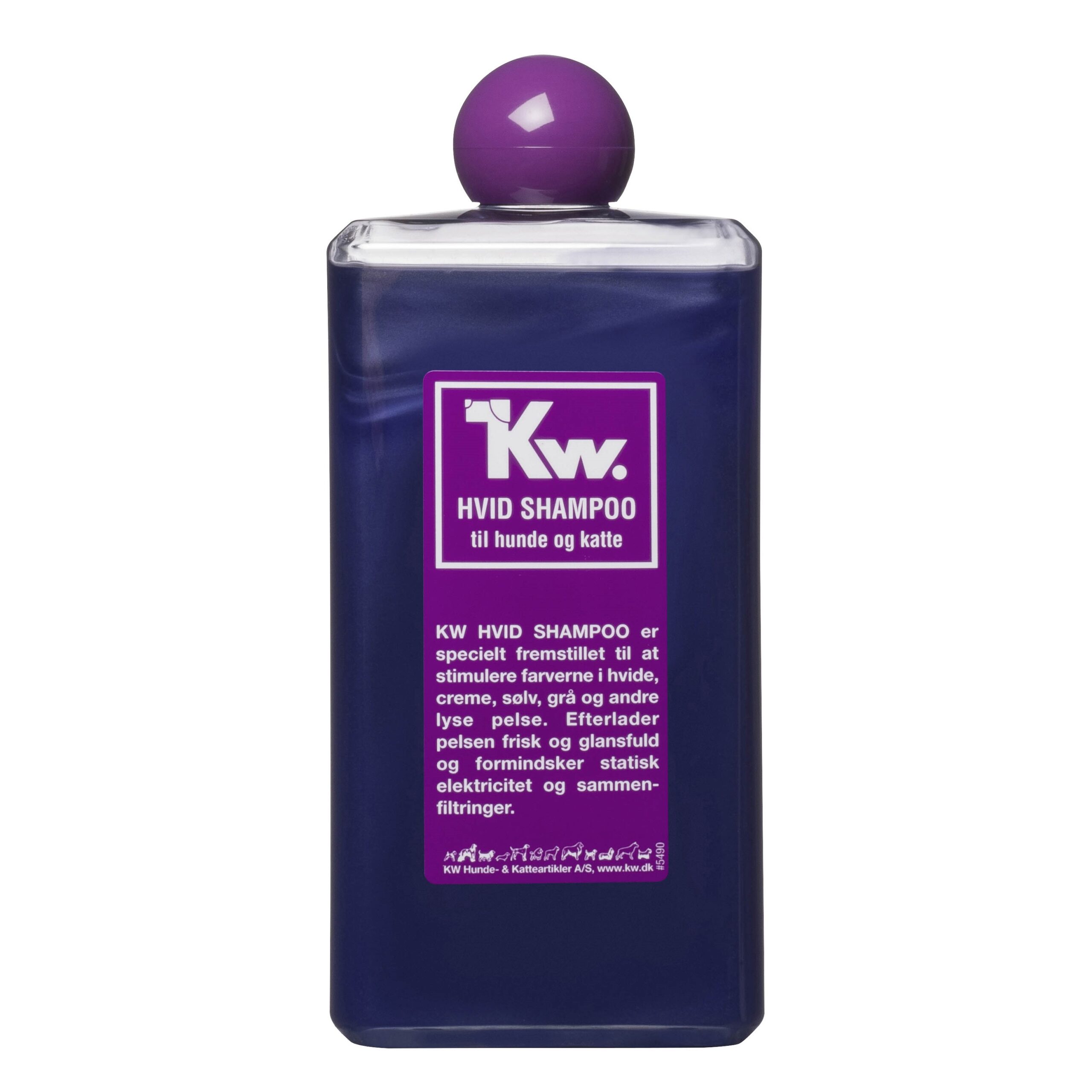KW Hvit Shampo - 500ml