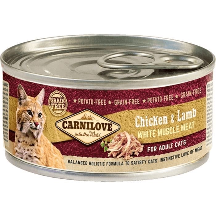Carnilove Cat Kylling& Lam Adult 100g
