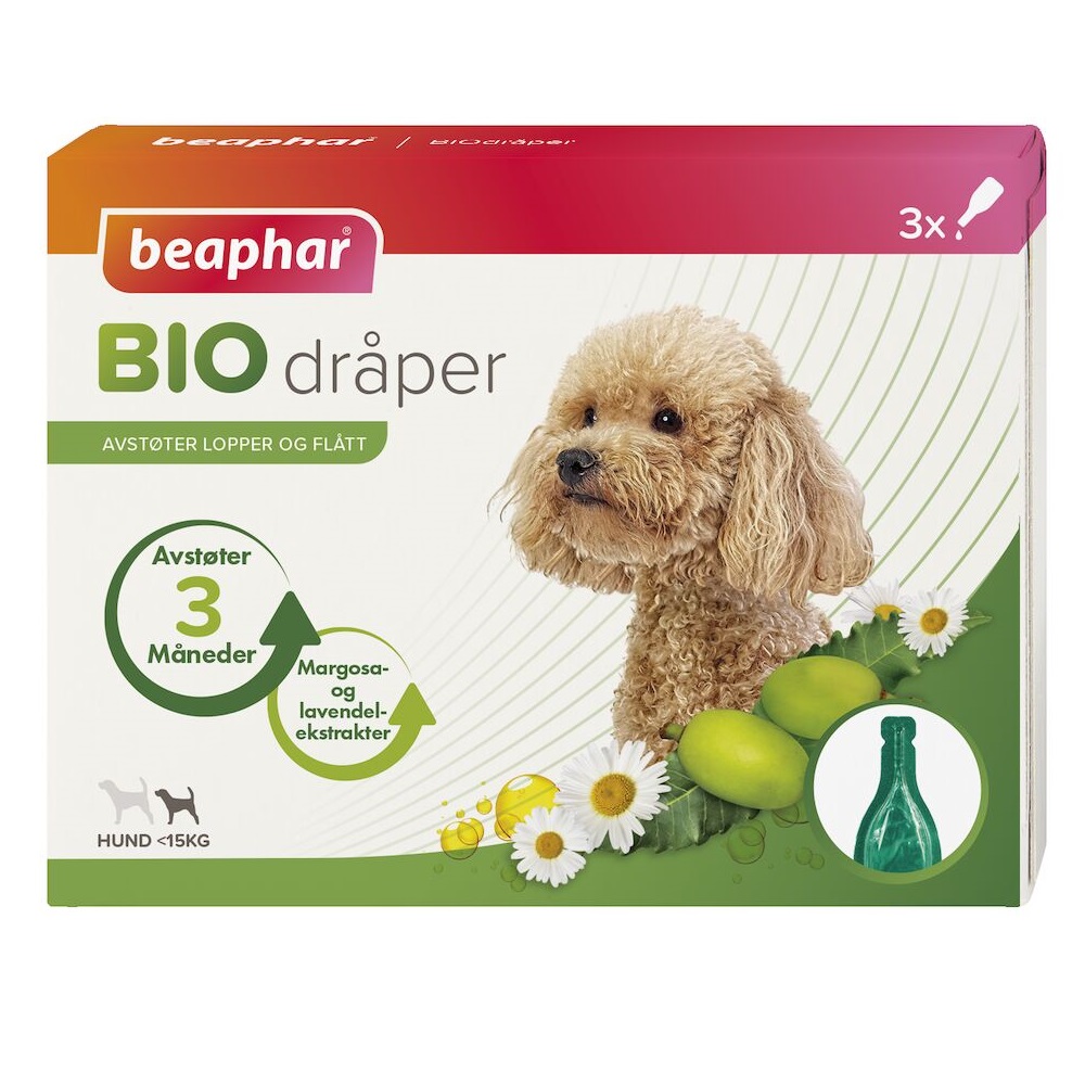 Beaphar Biodråper Spot on Hund - Small
