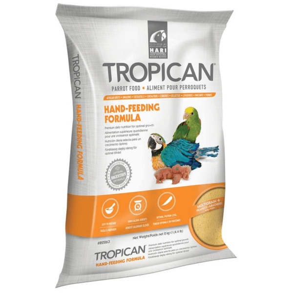Håndoppmating hagen tropican