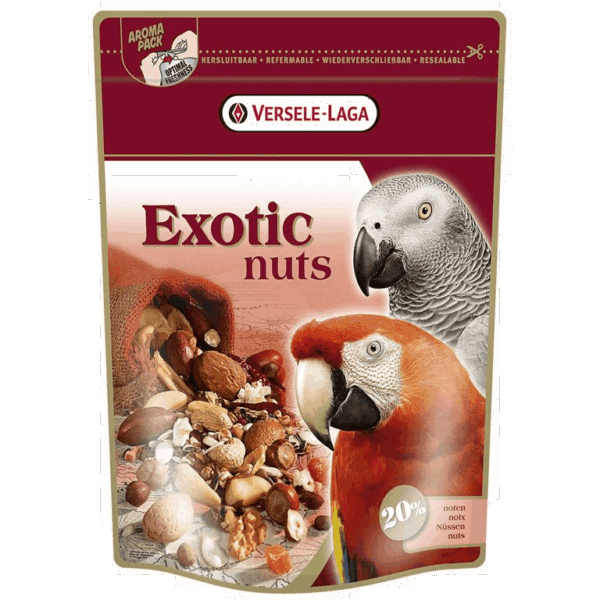 Papegøyefor prestige exotic nøtter mix 750g 