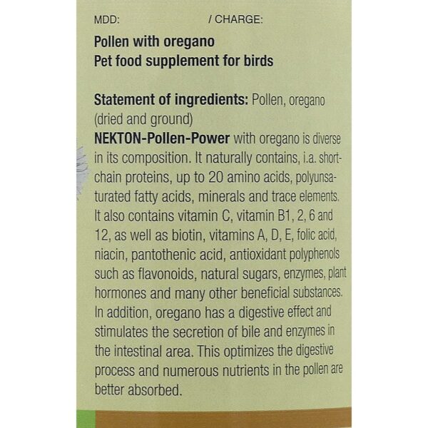 Nekton pollen power