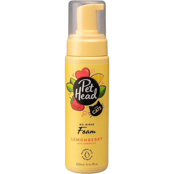 Pet Head Lemonberry Quick Fix No Rinse Foam Vaskeskum