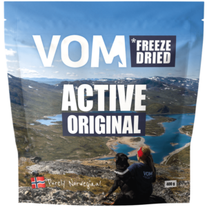 Vom og Hundemat frysetørket Active Original