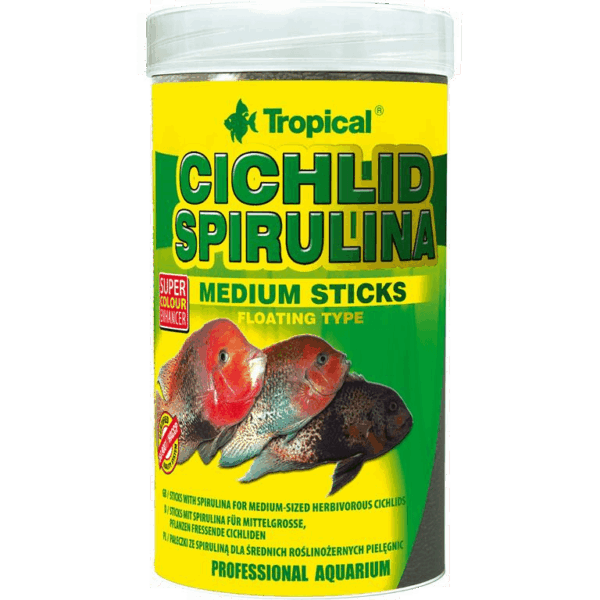 Tropical cichlid spirulina medium