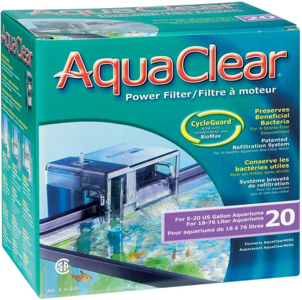 Aquaclear 20 HangOn filter