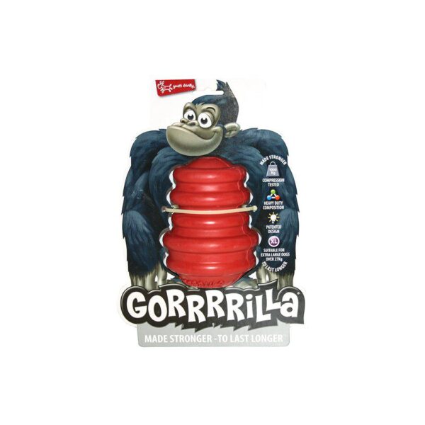 Gorrrrilla hundeleke-rød