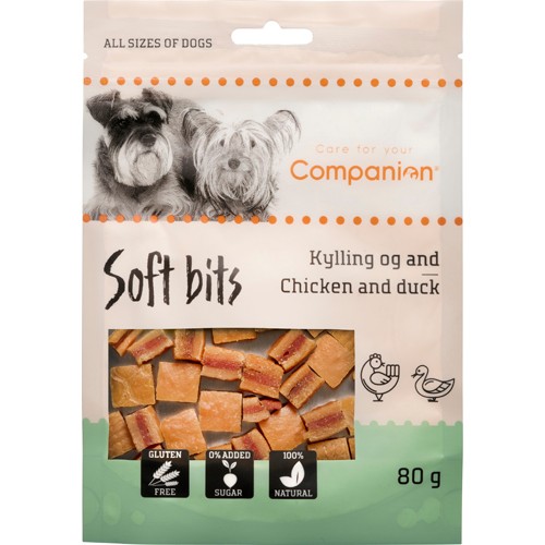 Companion Soft Bits - Chicken & Duck 80g