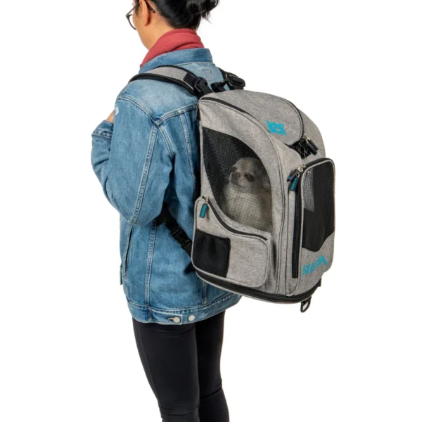 Transportveske Ryggsekk Sherpa 2 i1 svart