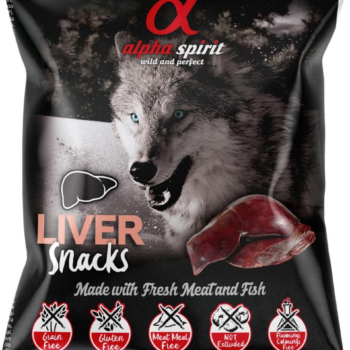 AlphaSpirit lever hundesnacks 50g