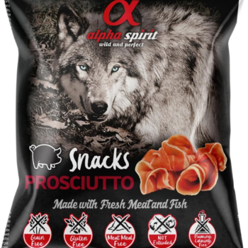 AlphaSpirit prosciutto hundesnacks 50g