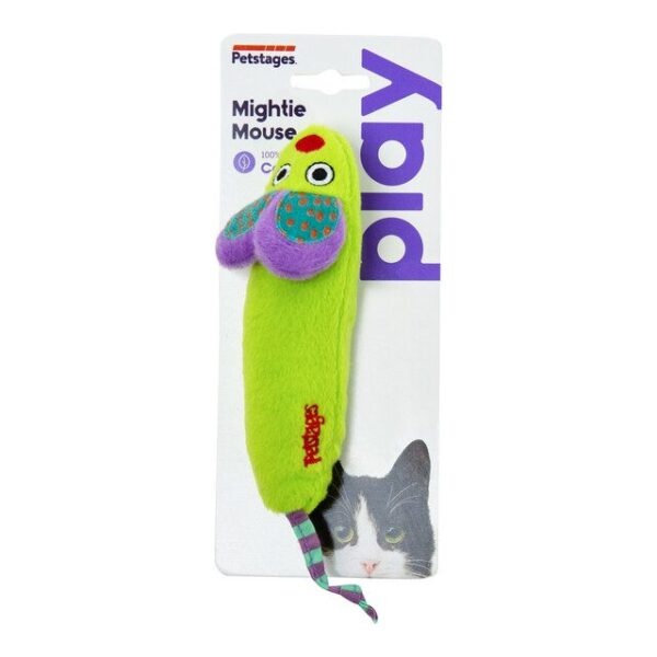 Petstages Green Magic Mightie Mouse katteleke