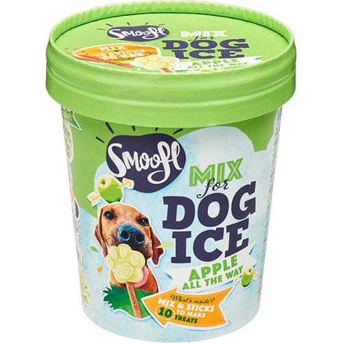 Smoofl Dog Ice Mix Hundeiskrem Eplesmak