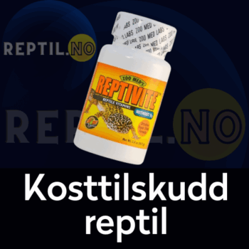 Vitaminer og Kosttilskudd for reptiler